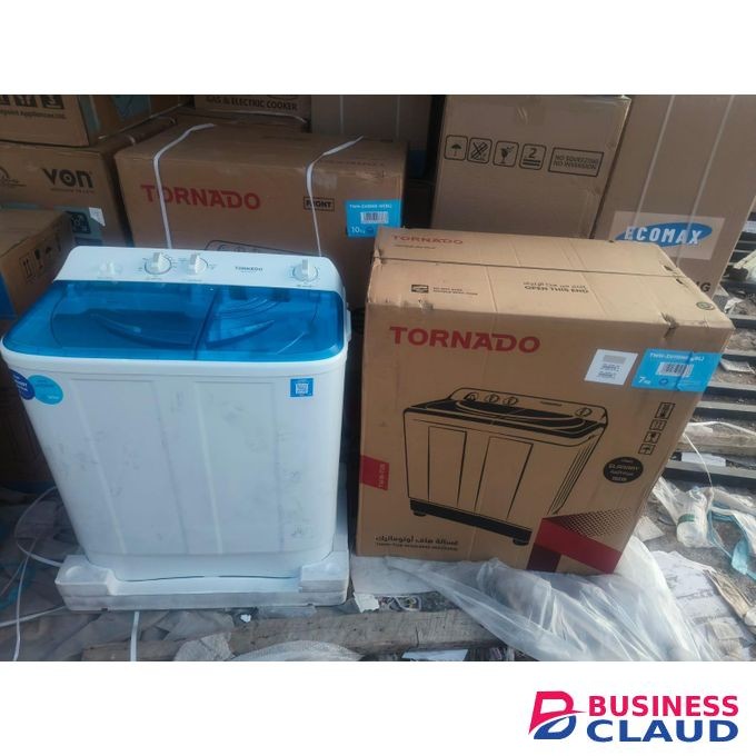 Tornado 12kg Twin Tub Top Load Semi-Automatic Washing Machine