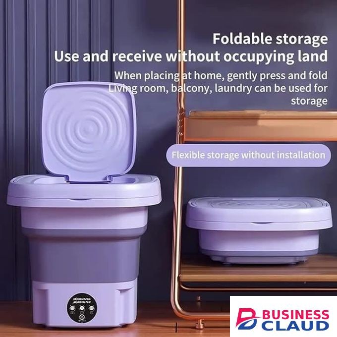 Portable and foldable Mini washing machine