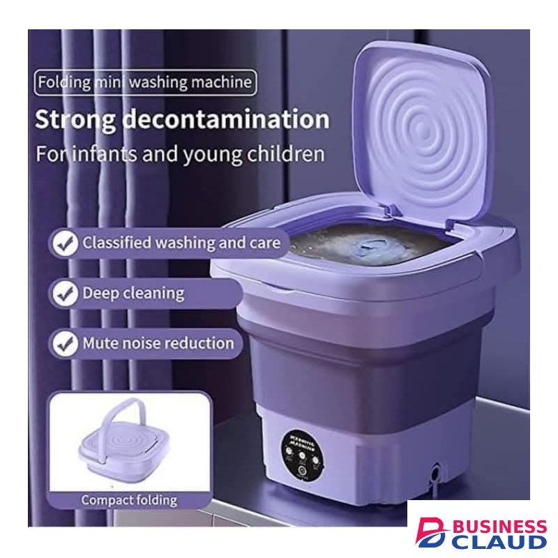 Portable and foldable Mini washing machine