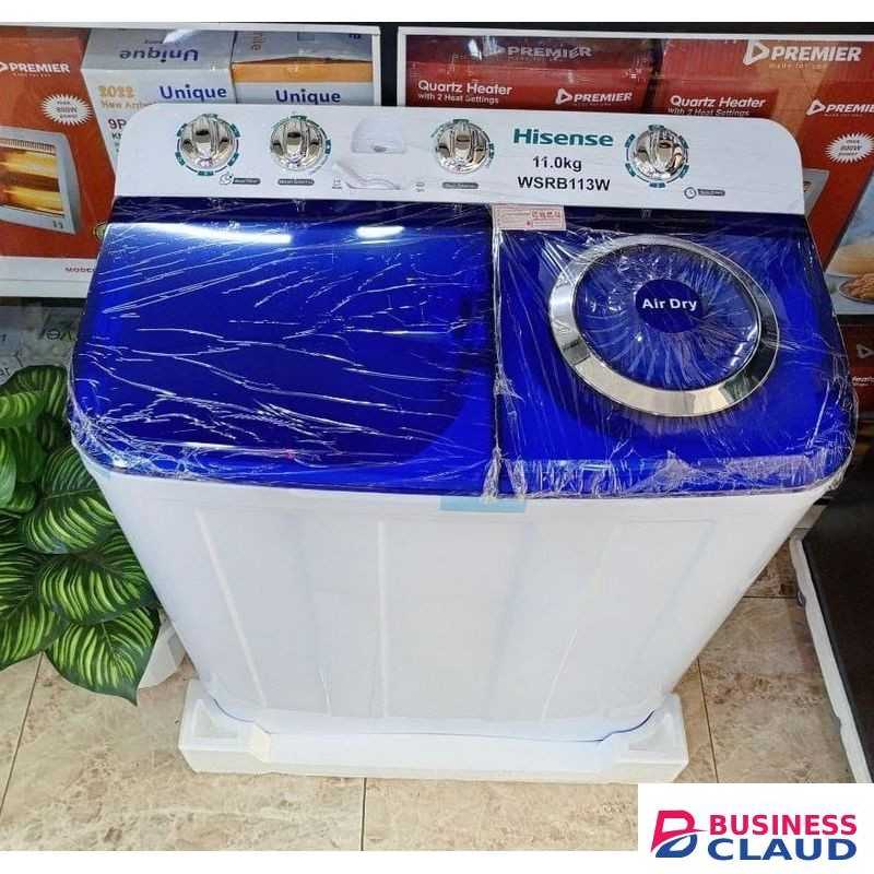 Hisense Twin Tub Semi-Automatic Washing Machines