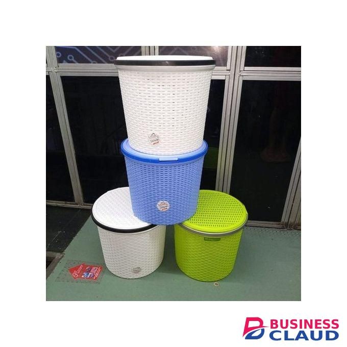 Breathable Laundry Clothes Basket, Storage Plastic Basket