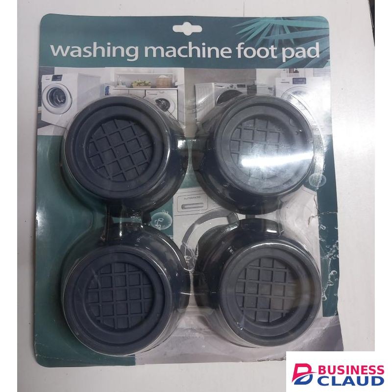 4Pcs Washing Machine Anti Vibration Pads Rubber Shock Absorbing Pad, Anti Vibration Non-Slip Shock And Noise Cancelling Pads For Washing Machine Dryer Fridge