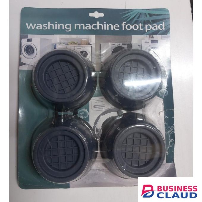 4Pcs Washing Machine Anti Vibration Pads Rubber Shock Absorbing Pad, Anti Vibration Non-Slip Shock And Noise Cancelling Pads For Washing Machine Dryer Fridge
