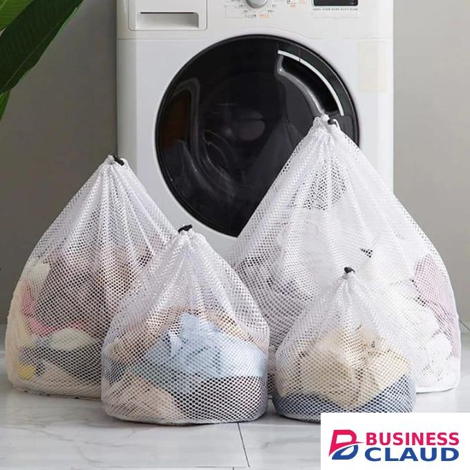 4 pc Large washing laundry bag mesh organizer net dirty bra socks underwear shoe storage was machine cover clothes
