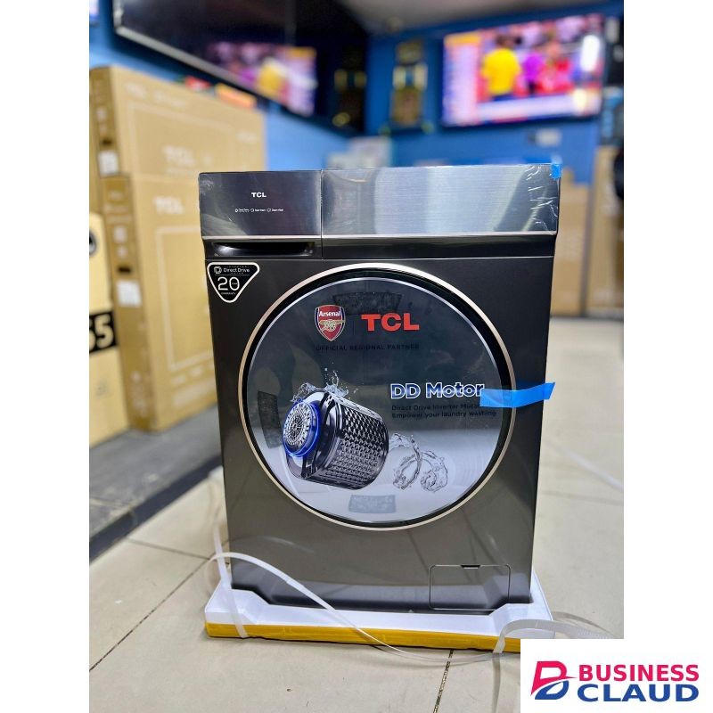 TCL 9kg Wash and Spin Washing Machine with Direct Drive Inverter Motor
