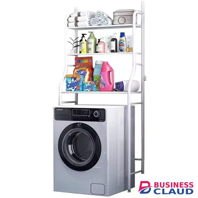 Over the washing machine organizer stand