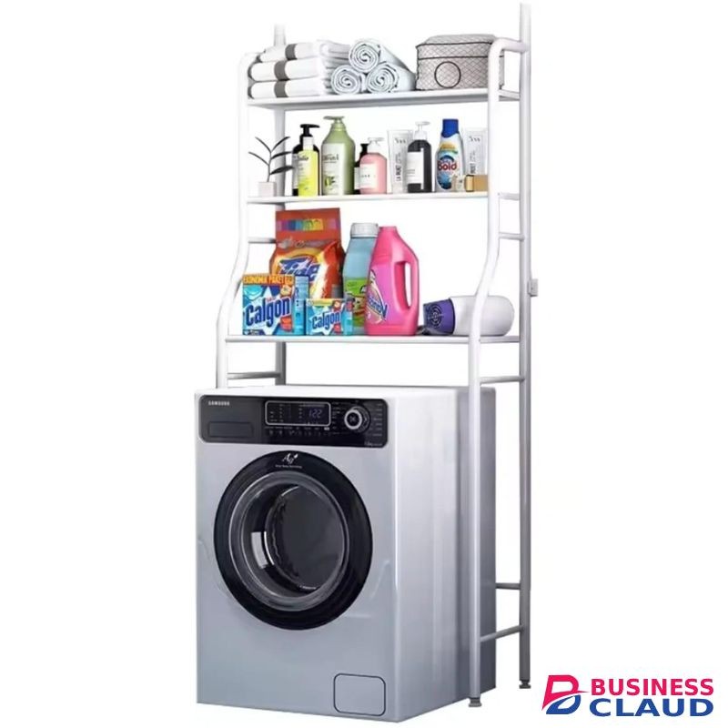 Over the washing machine organizer stand