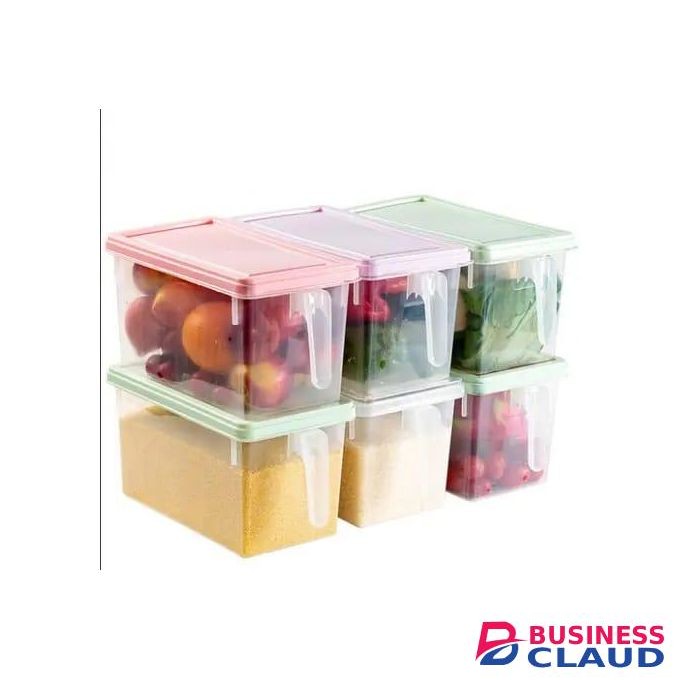 5kgs plastic food storage with handle lid