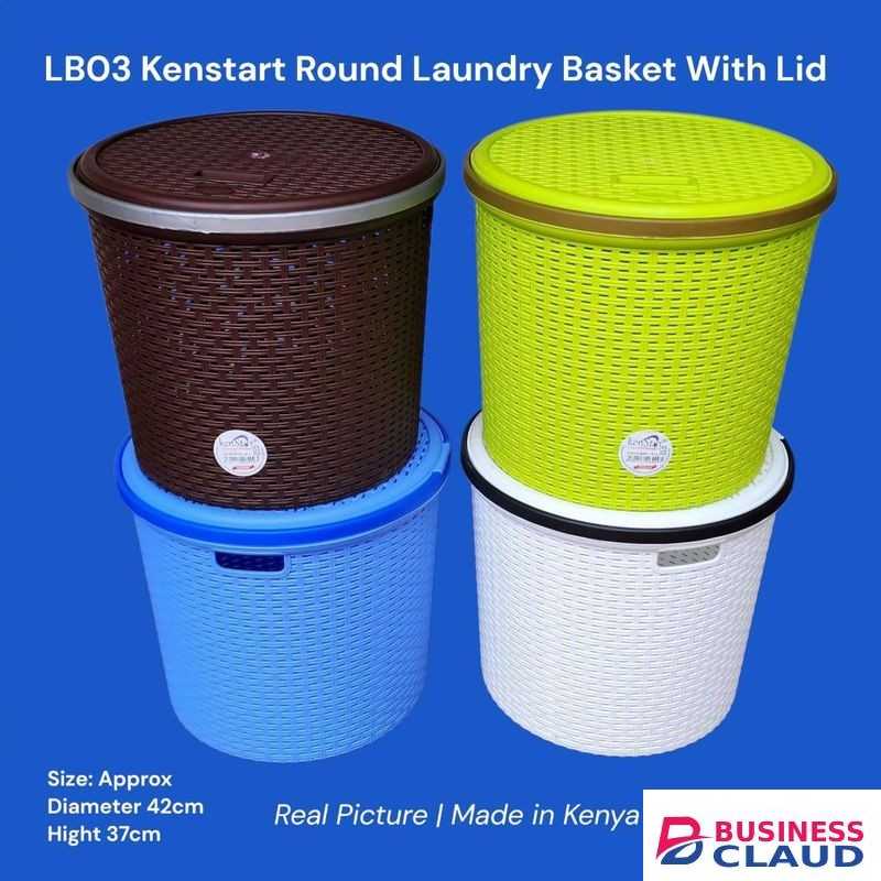 Kenstar Heavy Duty Home Laundry Basket With Lid