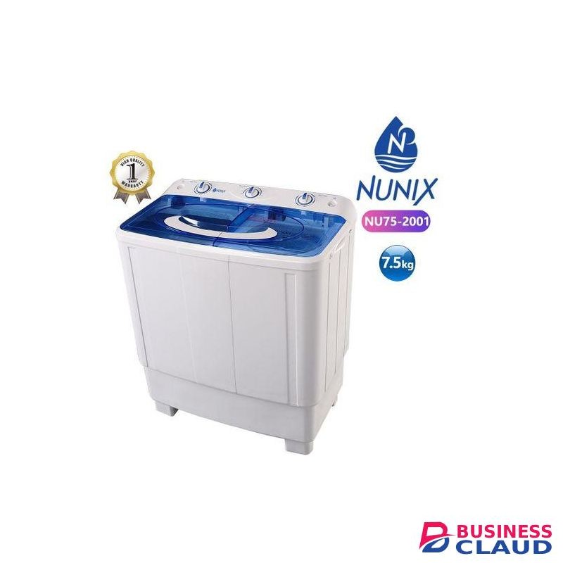 Nunix 7.5KG Top Load washing machine