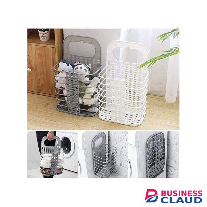 Foldable laundry basket