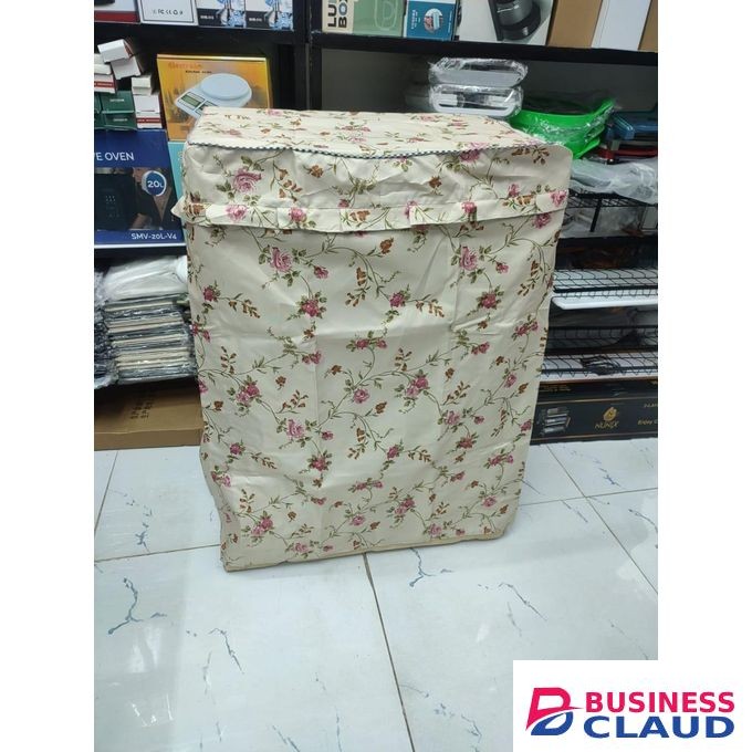Flowered Top Load Washing Machine Cover
