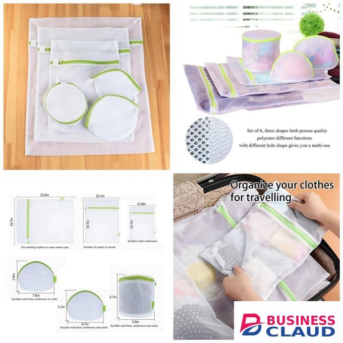 6 in1 mesh laundry bags