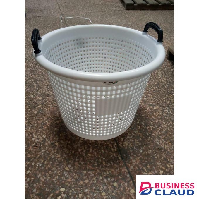 Adix Laundry Basket Flexible Plastic Handles Easy Carry Clothes Washing 1pc