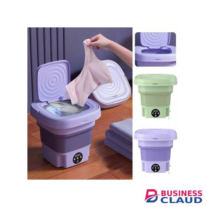 portable washing machine foldable spin dryer