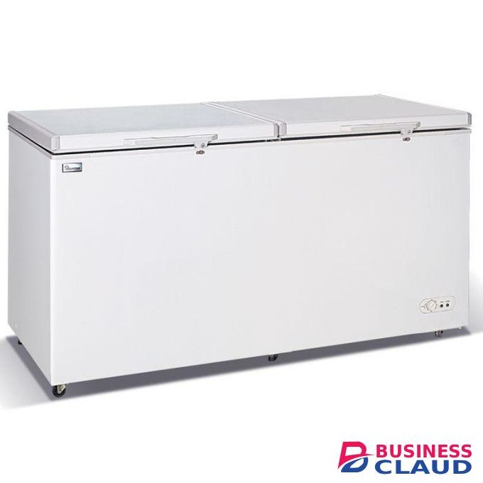 Hisense 702L Chest Freezer (White) with Fridge Guard & Extension