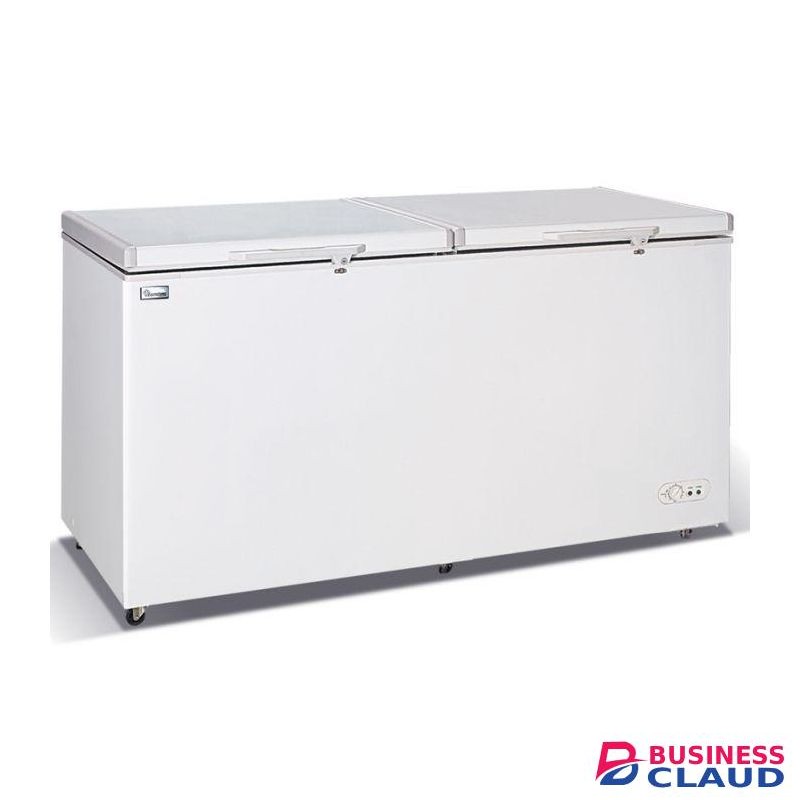 Hisense 702L Chest Freezer (White) with Fridge Guard & Extension