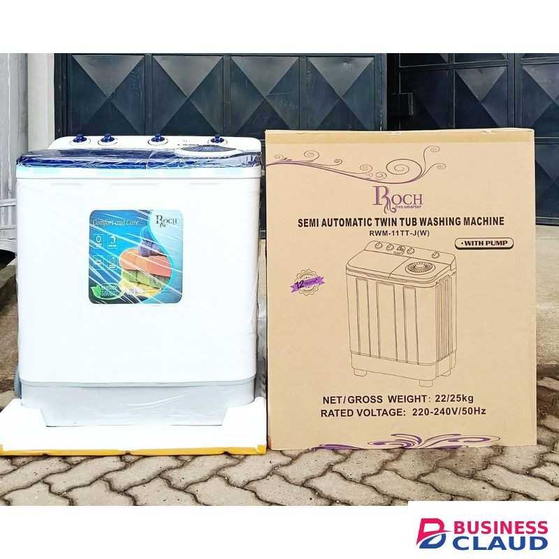 Roch 11 Kg Twin Tub Semi Automatic Washing Machine