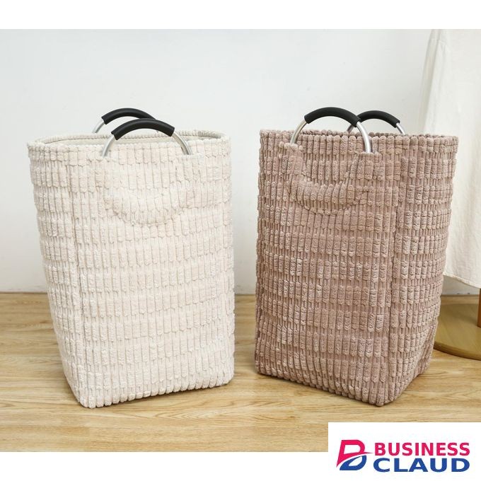 Woolen laundry baskets