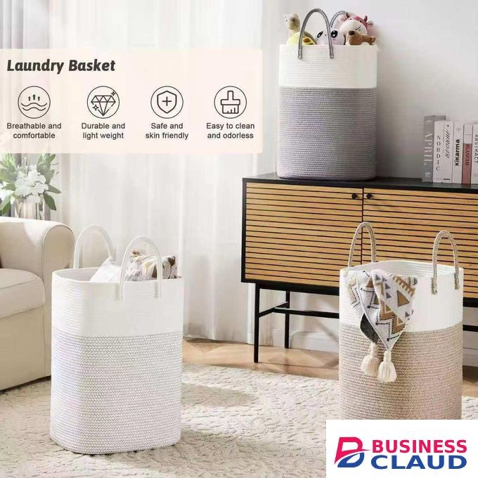 Rectangular shape non woven basket
