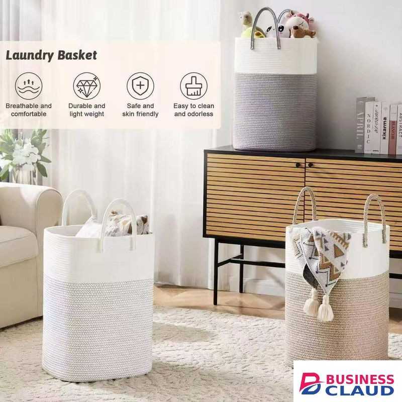 Rectangular shape non woven basket