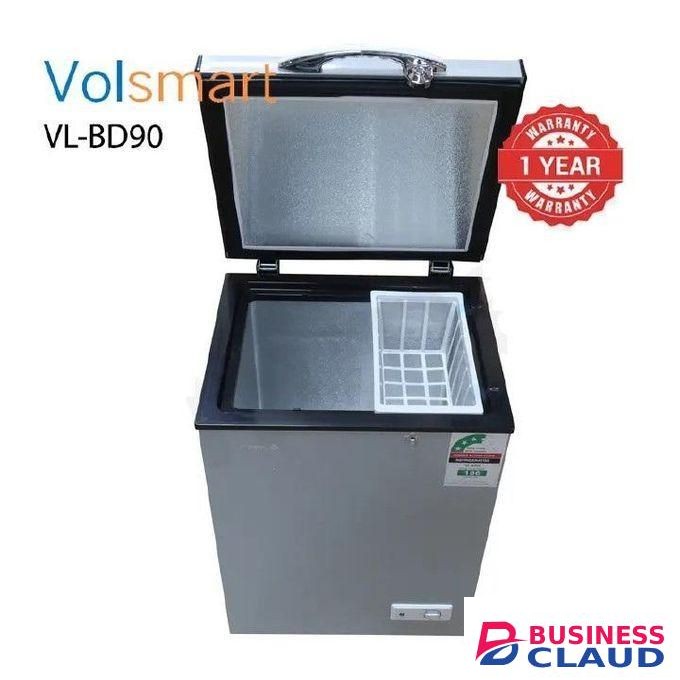 VOLSMART VL-BD90, 90L Chest Freezer+FREE EXTENSION+FRIDGE GUARD