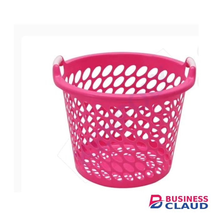 Open laundry basket