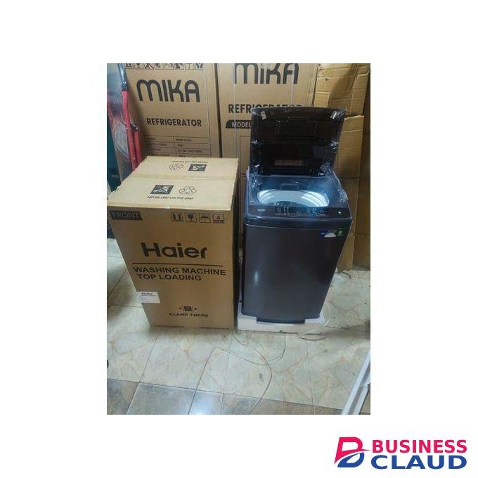 Haier 8kg Full Automatic Top Loader Washing Machines silver