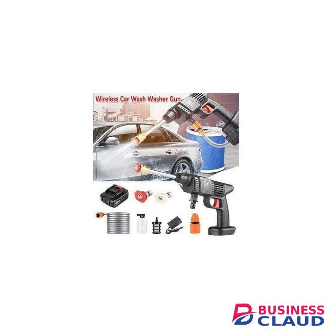 2 battery high voltage pressure gun Cordless design, lightweight and portable, convenient to use Multifunction, garden watering, agricultural irrigating, car washing, household cleaning 4.7 15 Customer reviews