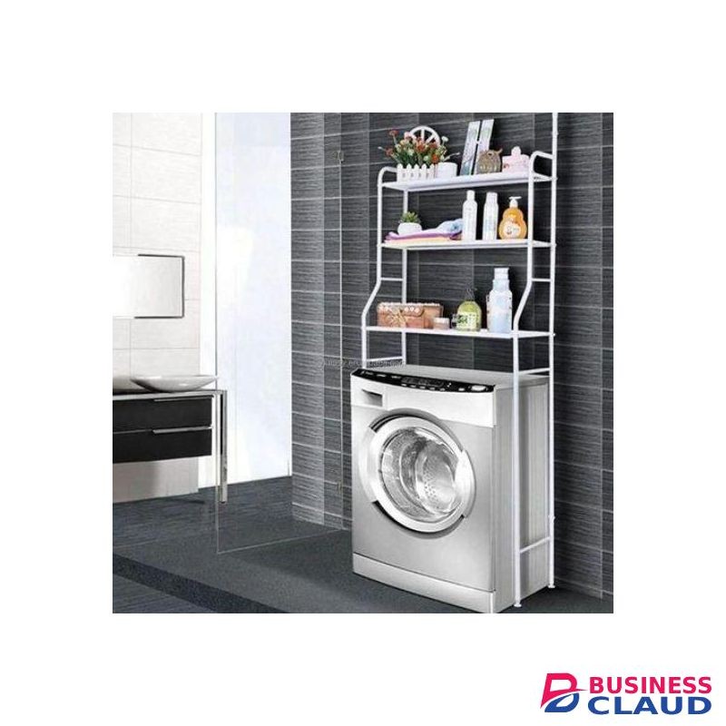 Nunix three-tier over-the-washing-machine storage rack