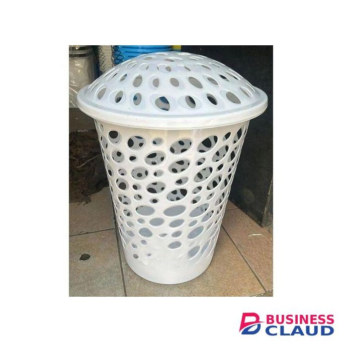Share This Product Kenpoly White Tall Laundry Basket
