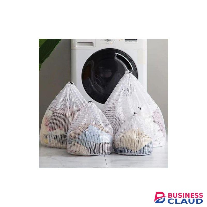 4 pc Large washing laundry bag mesh organizer net.Dirty bra,socks,underwear,shoe storage.Machine cover clothes