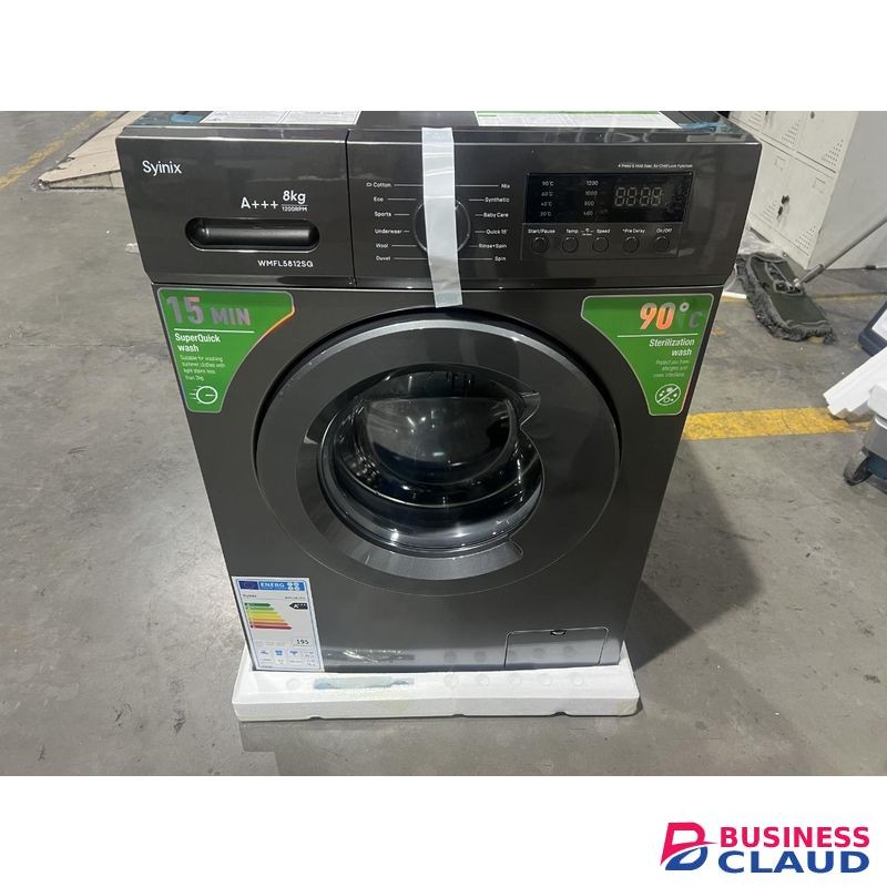 Synix Syinix 8kgs front load washing machine