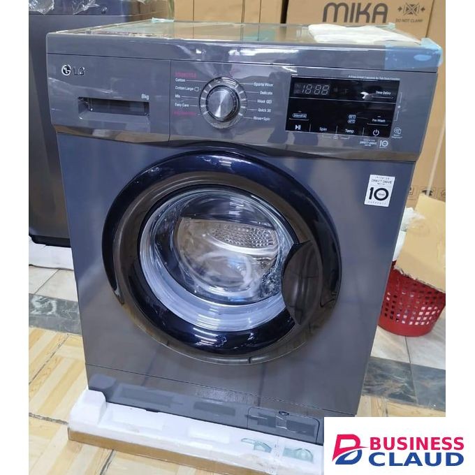 LG 10/7kg front load wash and dry washing machine