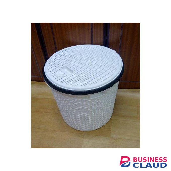 Hisper Wicker Round Laundry Basket