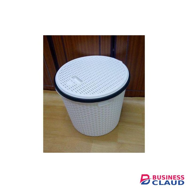 Hisper Wicker Round Laundry Basket