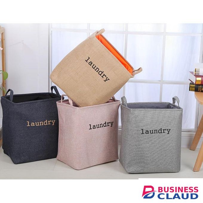 Cotton Linen Laundry basket