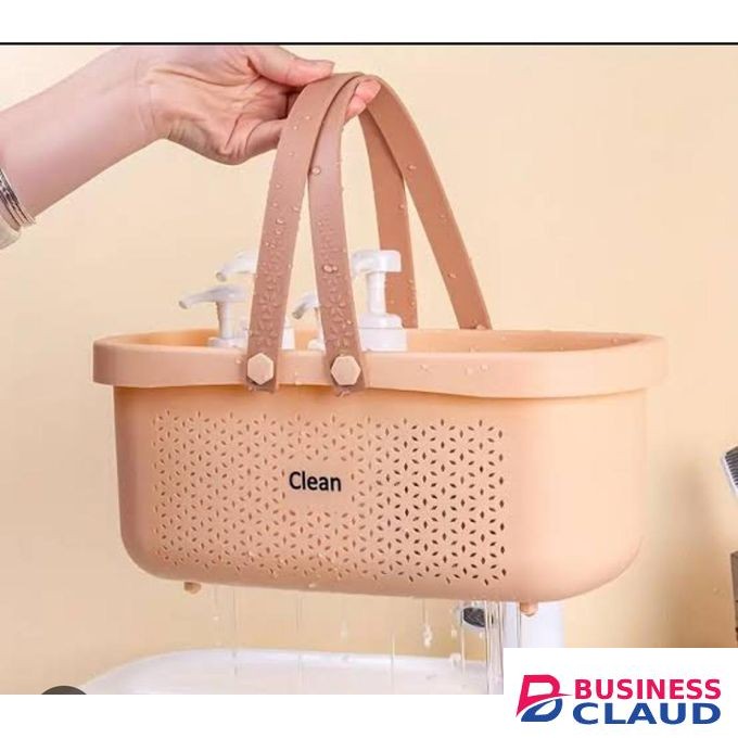 Portable laundry /picnic/storage basket- PINK