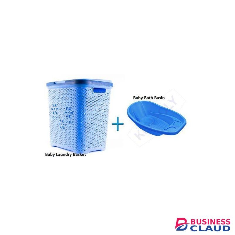 Kenpoly Simba baby basin + loundly basket