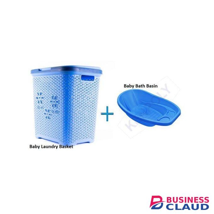 Kenpoly Simba baby basin + loundly basket