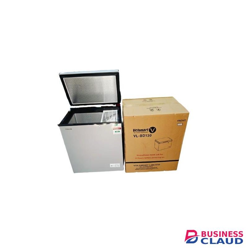VOLSMART 130L Chest Freezer – Compact & Energy Efficient With FREE Fridge Guard + 1-Year Warranty