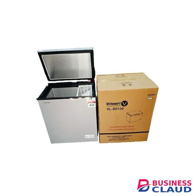 VOLSMART 130L Chest Freezer – Compact & Energy Efficient With FREE Fridge Guard + 1-Year Warranty