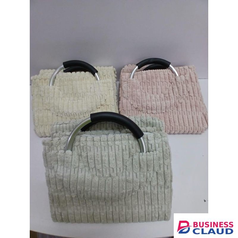 Velvet Corduroy Foldable Laundry Basket