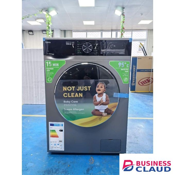 Synix Front Load Washing Machine 8kg Wash & Spin