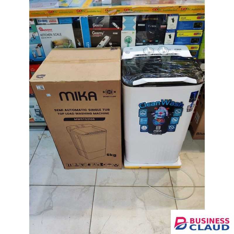 Top Load Single Tub Washing Machine – 6Kg