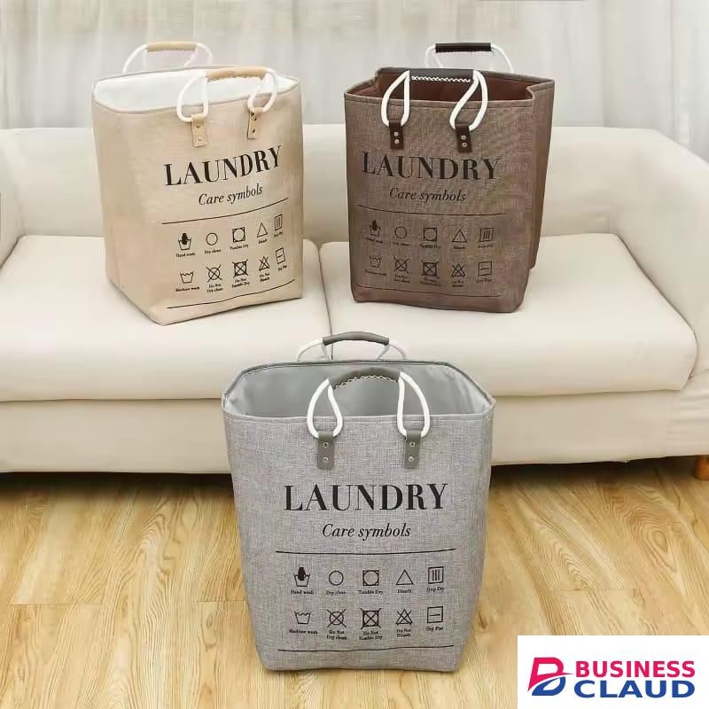 Collapsible laundry baskets