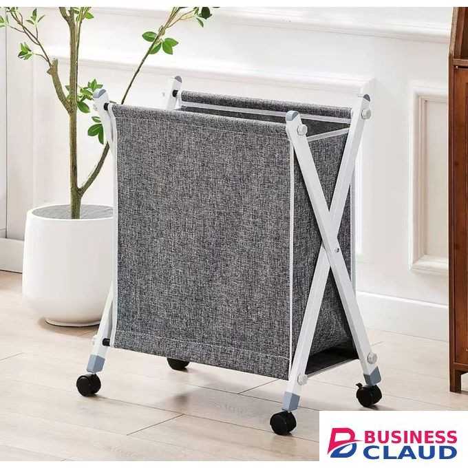 Laundry Basket with Stand and Wheels