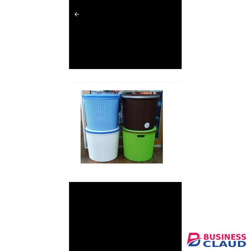Kenstar Laundry Basket With Lid