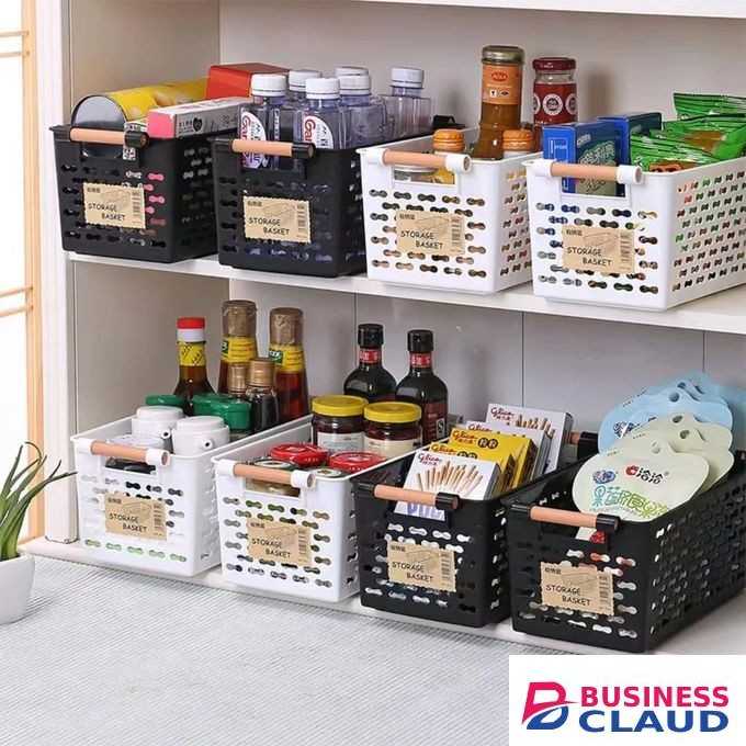 Multi purpose storage basket organiser