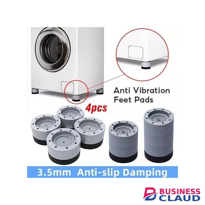 4Pc Washing Machine Anti-vibration Noise Cancellation Pads